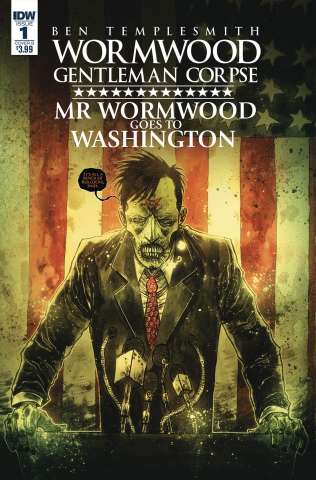 Wormwood: Gentleman Corpse - Mr. Wormwood Goes To Washington #1 (Templesmith Cover)