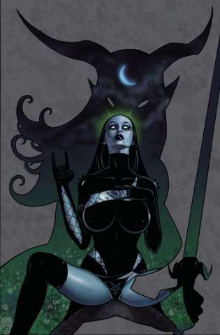 Tarot: Witch of the Black Rose #102