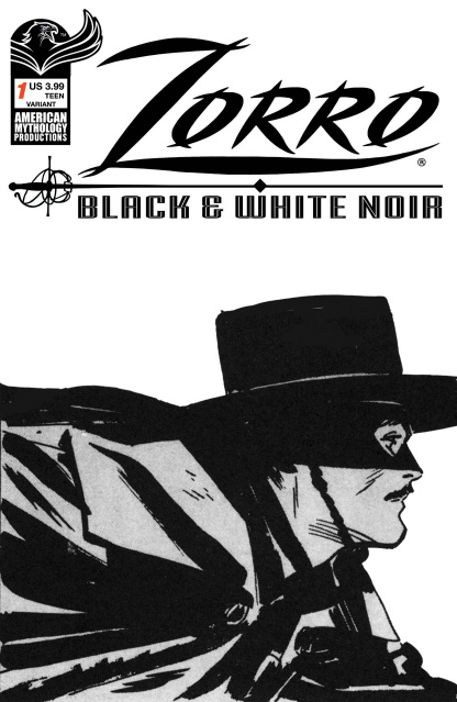 Zorro: Black & White Noir #1 (Toth Cover)