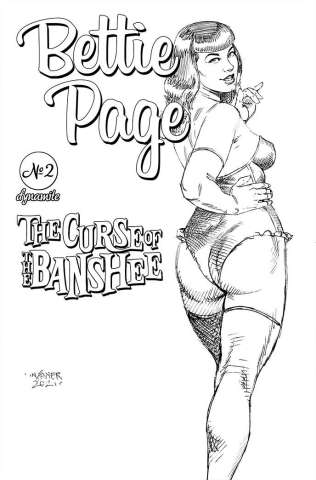 Bettie Page and The Curse of the Banshee #2 (Copy Linsner Cover)
