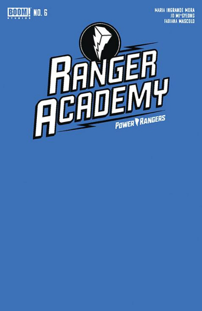 Ranger Academy #6 (Blue Blank Sketch Cover)