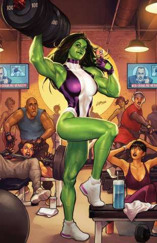 The Sensational She-Hulk #5 (100 Copy Villalobos Virgin Cover)