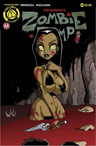 Zombie Tramp #34 (Mendoza Cover)