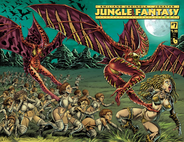 Jungle Fantasy: Ivory #7 (Wrap Cover)