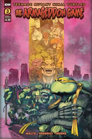 Teenage Mutant Ninja Turtles: The Armageddon Game #3 (Height Cover)