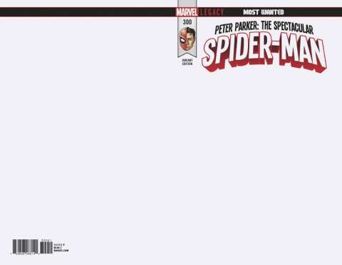 Peter Parker: The Spectacular Spider-Man #300 (Blank Cover)