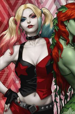 Harley Quinn & Poison Ivy #1 (Harley Card Stock Cover)