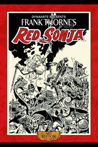 Frank Thorne's Red Sonja: Art Edition Vol. 2 (Signed)