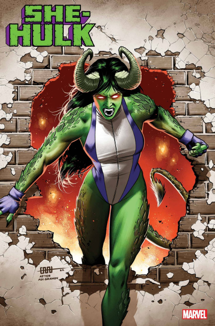 She-Hulk #9 (Demonized Cover)