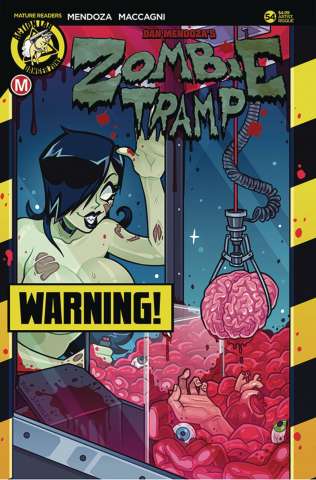 Zombie Tramp #54 (Stanley Risque Cover)