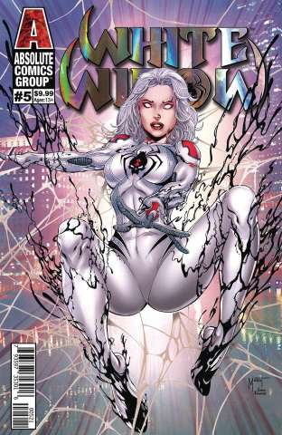 White Widow #5 (Mychaels Silver Holographic Foil Logo Cover)