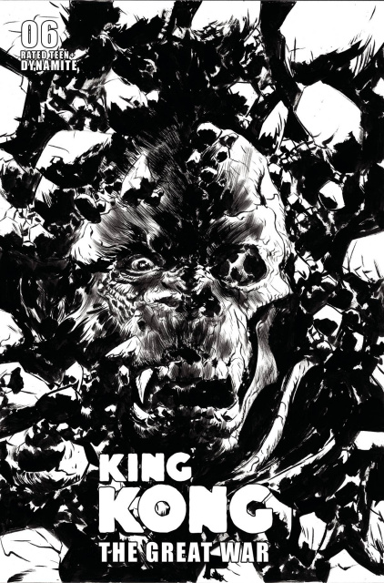 King Kong: The Great War #6 (10 Copy Lee Line Art Cover)