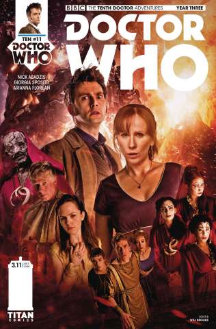 Doctor Who: New Adventures with the Tenth Doctor, Year Three #11 (Photo Cover)
