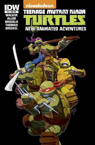 Teenage Mutant Ninja Turtles: New Animated Adventures #18 (Subscription Cover)