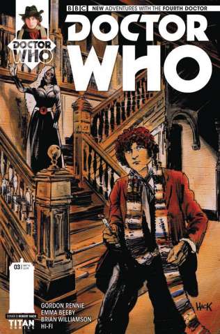 Doctor Who: New Adventures with the Fourth Doctor #3 (Hack Cover)
