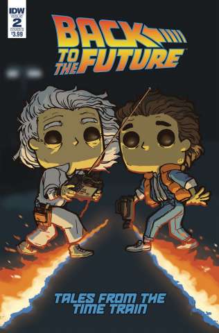 Back to the Future: Tales from the Time Train #2 (Funko Wolfe Cover)