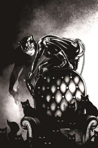 Batman: Black & White #2 (Kamome Shirahama Catwoman Cover)