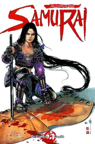 Samurai: Brothers in Arms #3 (Genet Cover)