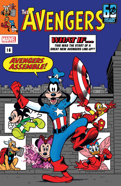The Amazing Spider-Man #45 (Vitale Mangiatordi Disney What If...? Cover)