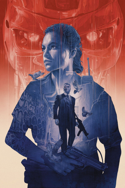 The Terminator: Sector War #1 (Domaradzki Cover)