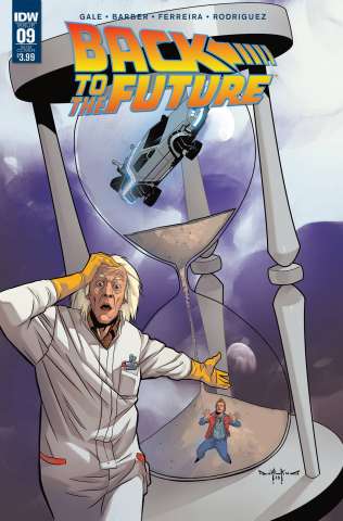 Back to the Future #9 (Subscription Cover)