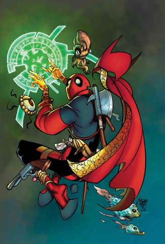 Doctor Strange #390 (Ferry Deadpool Cover)