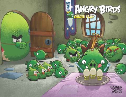 Angry Birds Comics: Game Play #3 (Subscription Cover)