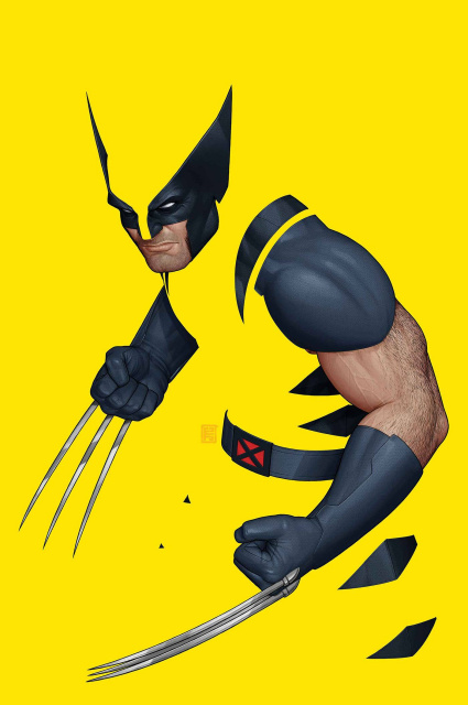 Wolverine #1 (JTC Negative Space Cover)