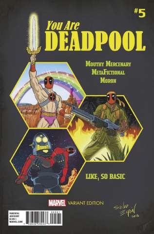 You Are Deadpool #5 (Espin RPG Cover)