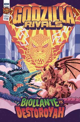 Godzilla Rivals: Biollante vs. Destoroyah (MacLean Cover)