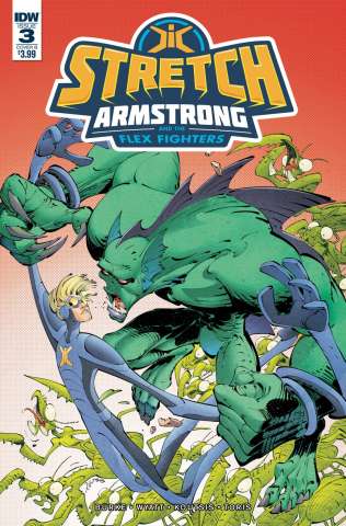 Stretch Armstrong and the Flex Fighters #3 (Koutsis Cover)