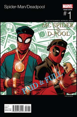 Spider-Man / Deadpool #1 (Johnson Hip Hop Cover)