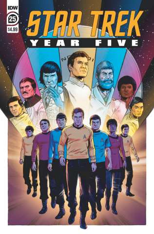 Star Trek: Year Five #25 (Stephen Thompson Cover)