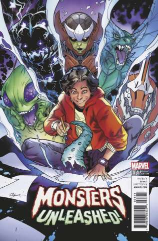 Monsters Unleashed! #1 (R.B. Silva Cover)