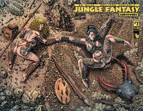 Jungle Fantasy: Survivors #7 (Wrap Cover)