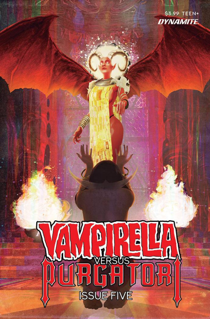 Vampirella vs. Purgatori #5 (Premium Maine Cover)