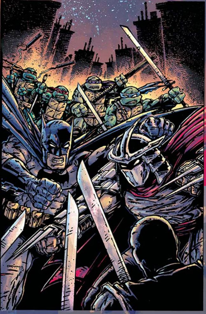 Batman / Teenage Mutant Ninja Turtles #3 (Variant Cover)