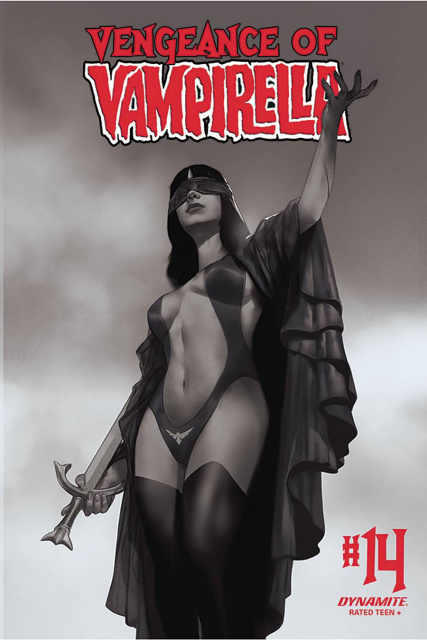 Vengeance of Vampirella #14 (30 Copy Oliver B&W Cover)