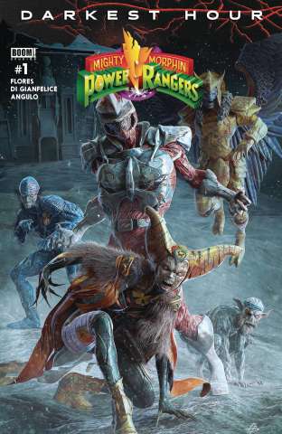 Mighty Morphin Power Rangers: Darkest Hour #1 (Dark Grid Barends Cover)