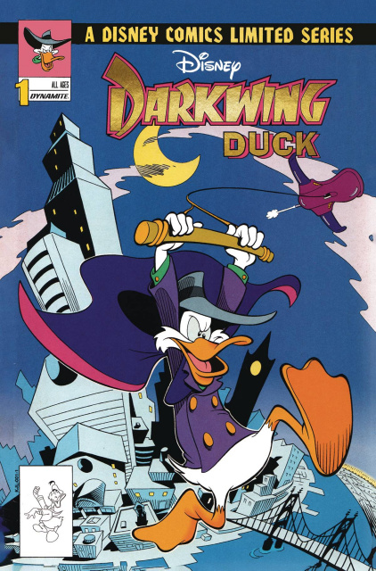 Darkwing Duck #1 (Facsimile Gold Foil Logo Cover)