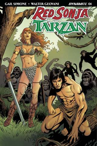 Red Sonja / Tarzan #1 (Geovani Cover)