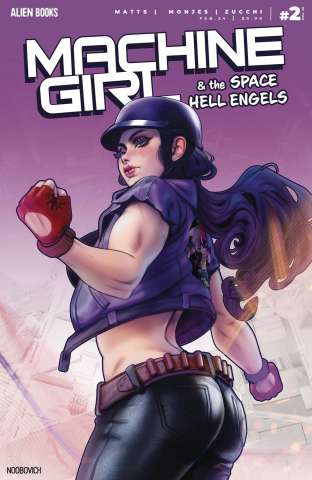 Machine Girl & The Space Hell Engels #2 (Noobovich Cover)