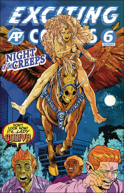Exciting Comics #6 (Lady Godiva Cover)
