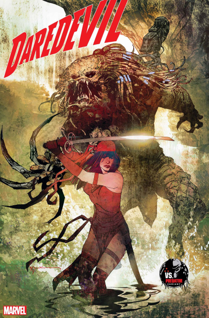 Daredevil #2 (Sienkiewicz Predator Cover)