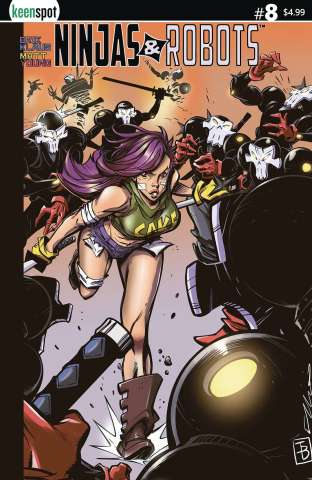 Ninjas & Robots #8 (Elliot Fernandez Cover)