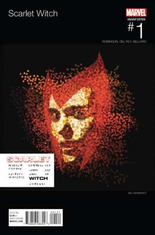 Scarlet Witch #1 (Sienkiewicz Hip Hop Cover)