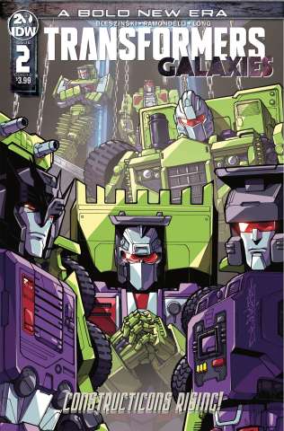 Transformers: Galaxies #2 (Milne Cover)