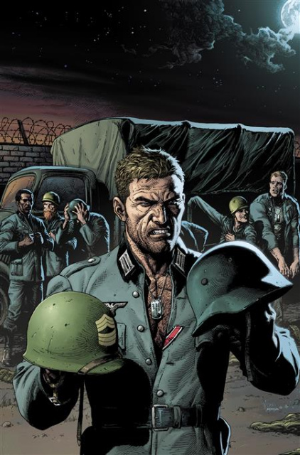 DC Horror Presents Sgt. Rock vs. The Army of the Dead #4 (Gary Frank Cover)