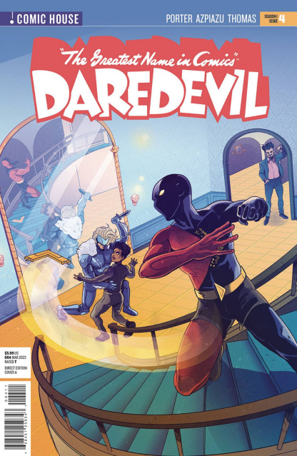 The Greatest Name in Comics: Daredevil #4 (Tosheff Cover)