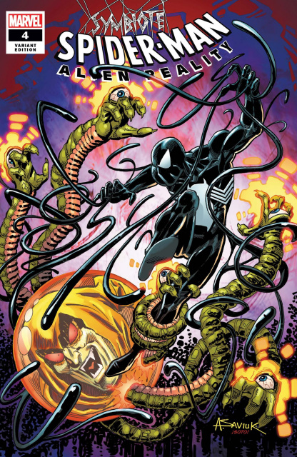 Symbiote Spider-Man: Alien Reality #4 (Saviuk Cover)